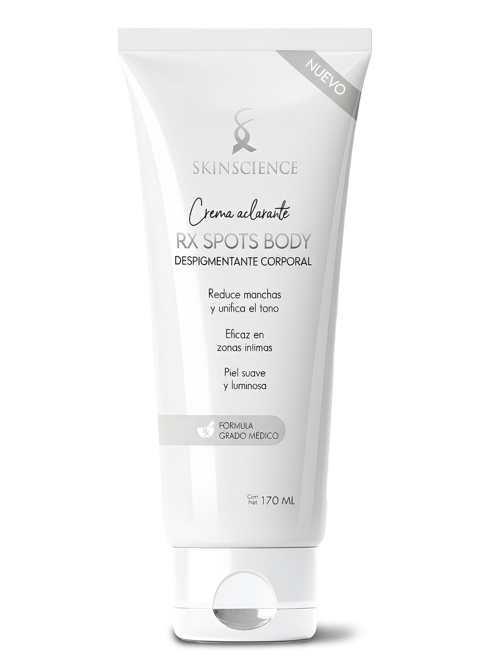 Body Spot Rash Cream RX SPOTS BODY 170 ML. Crema corporal reduce manchas y unifica el tono ...